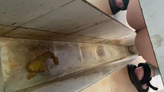 Chinese trench part 5 - Piss on part 3 Womans Ripe Shit