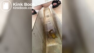 Chinese trench part 5 - Piss on part 3 Womans Ripe Shit