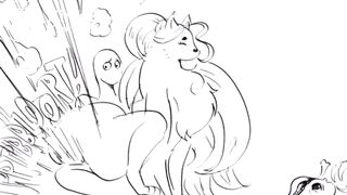 Cutie shits on her owner