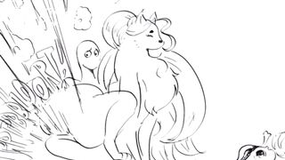 Cutie shits on her owner