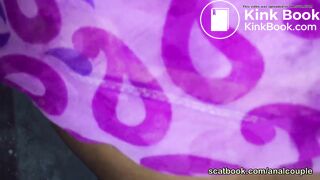 Dirty anal with mom while she bends on the chair