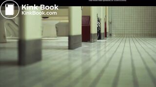 Asian girl diarrhea in toilet scene