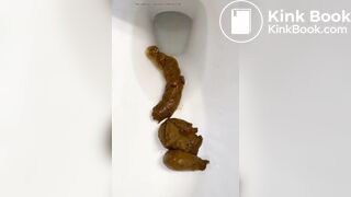 Cute Ebony Chick Drops a Couple of Turds