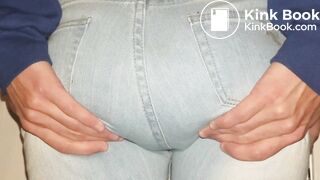 Double Jeans Poop Mossy Panties