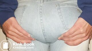 Double Jeans Poop Mossy Panties