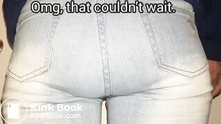 Double Jeans Poop Mossy Panties