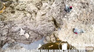 Nearly caught on the dung pile - pov in cowshit