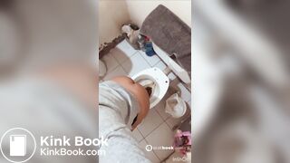 Beautiful Argentinian girl poops on her toilet 2