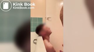 British girl fist time shitting on boyfriend