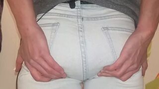 White Double Jeans Load