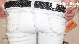 White Double Jeans Load