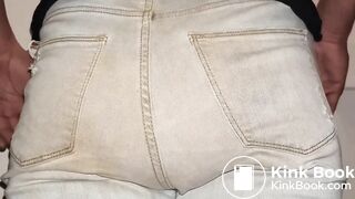 Pink Panties Double Jeans Poop