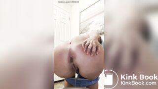 Pretty teen pooping - video 2