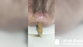 Large plops in the toilet