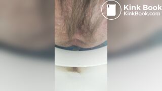 Large plops in the toilet