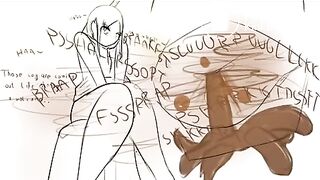 girl fart, scat