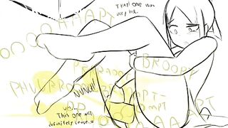 girl fart, scat