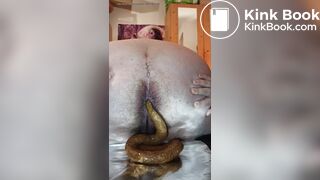 Insanely long turd leaving my butt