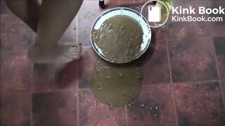 Diarrhea on a plate..