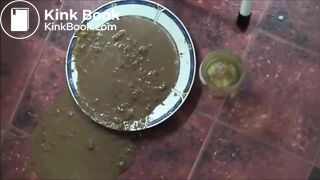 Diarrhea on a plate..