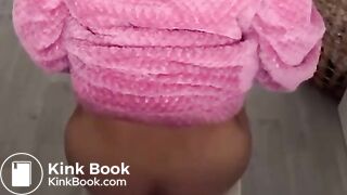 Pattie Latina takes a runny poop at home