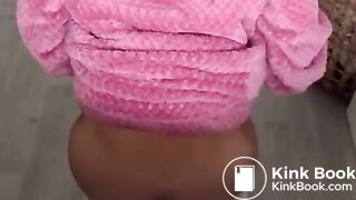 Pattie Latina takes a runny poop at home