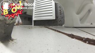 Desperate diarrhea prank