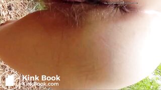 Naked Woman Poops in Forest Again