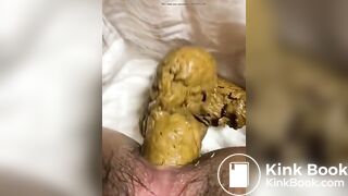 Poo in diaper..