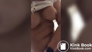 Amateur Blonde shitting