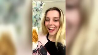 Smelling poopy toilet paper..