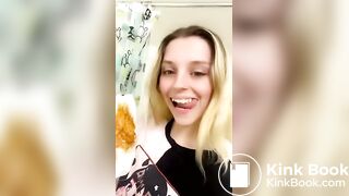 Smelling poopy toilet paper..