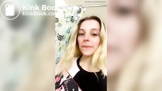 Smelling poopy toilet paper..