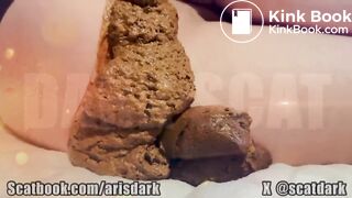 Dark Scat sleeping shit in the morning