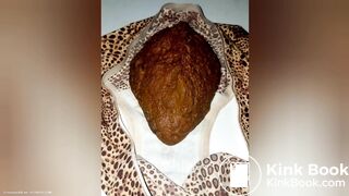 Triple Cheetah Panty Poop