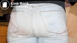 Blue Speedo Triple Jeans Poop