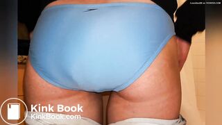 Blue Speedo Triple Jeans Poop