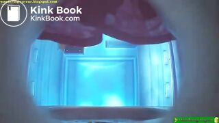 Voyeur poop, It is a runny one and some poop hits the s