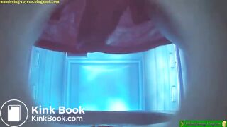 Voyeur poop, It is a runny one and some poop hits the s