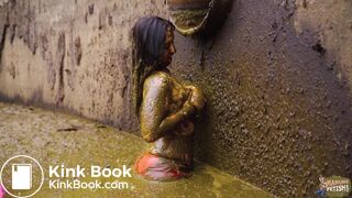 Rada Brewer sexy in the manure pit