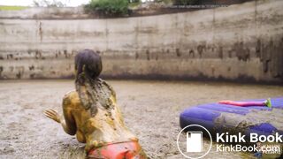 Rada Brewer sexy in the manure pit