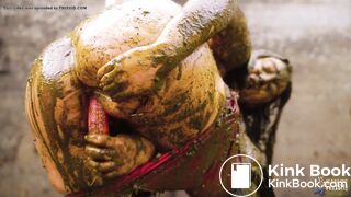 Rada Brewer sexy in the manure pit