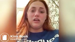 Cute girl with explosive diarrhea