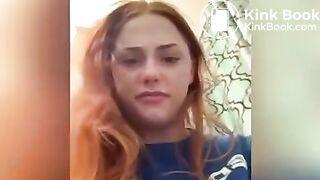 Cute girl with explosive diarrhea