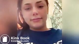 Cute girl with explosive diarrhea