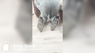 Beautiful women pooping in the toilet 10