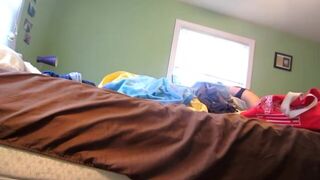 Girl pooping - video 496