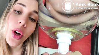 Human Toilet Femdom For German Blonde (Collage Edit)