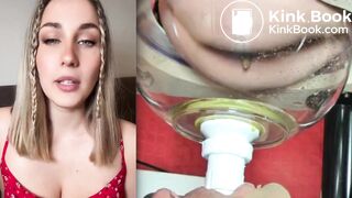 Human Toilet Femdom For German Blonde (Collage Edit)