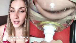 Human Toilet Femdom For German Blonde (Collage Edit)